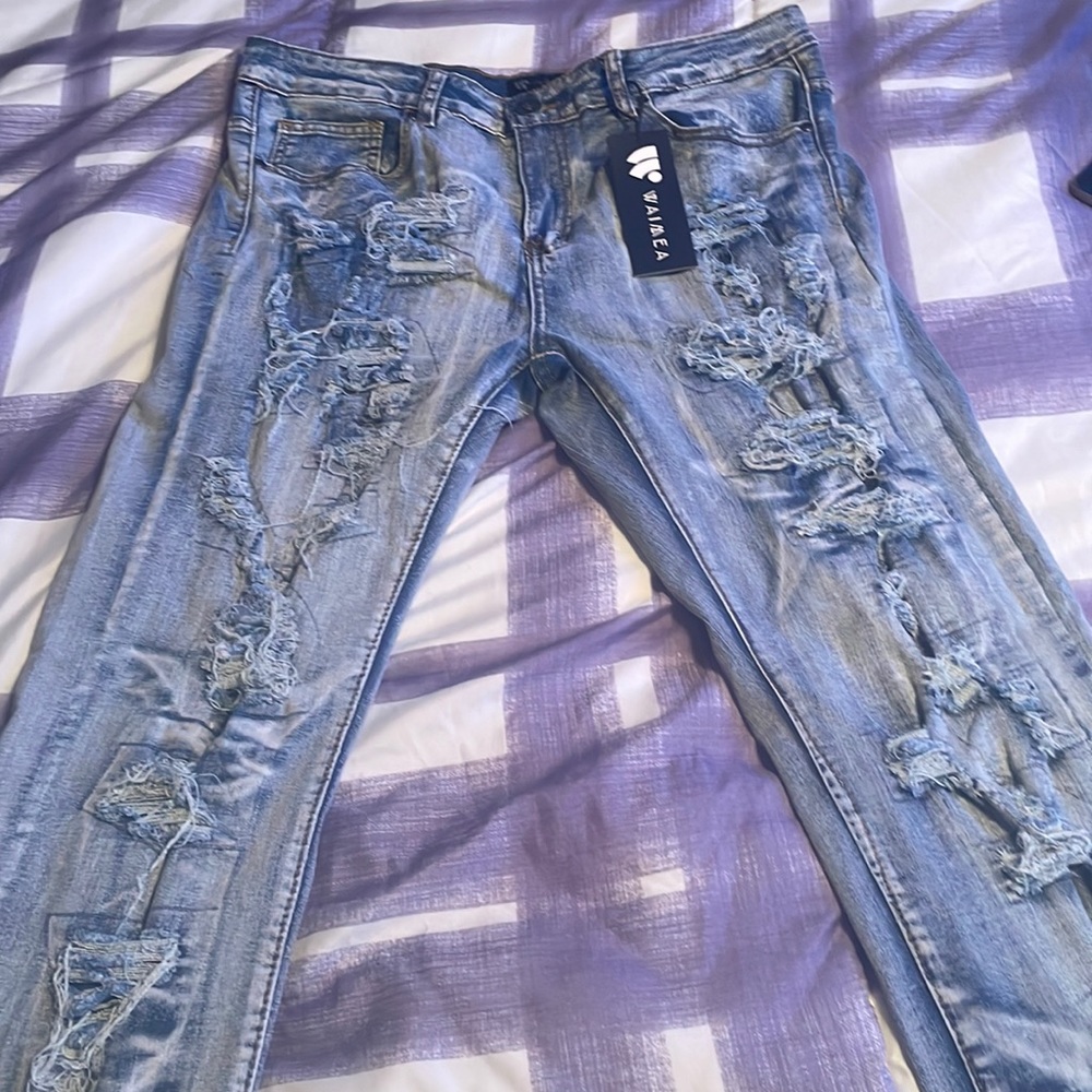 light blue waimea jeans size 34/32